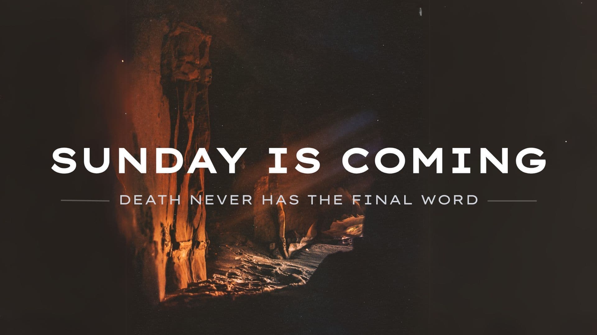 Sunday is Coming