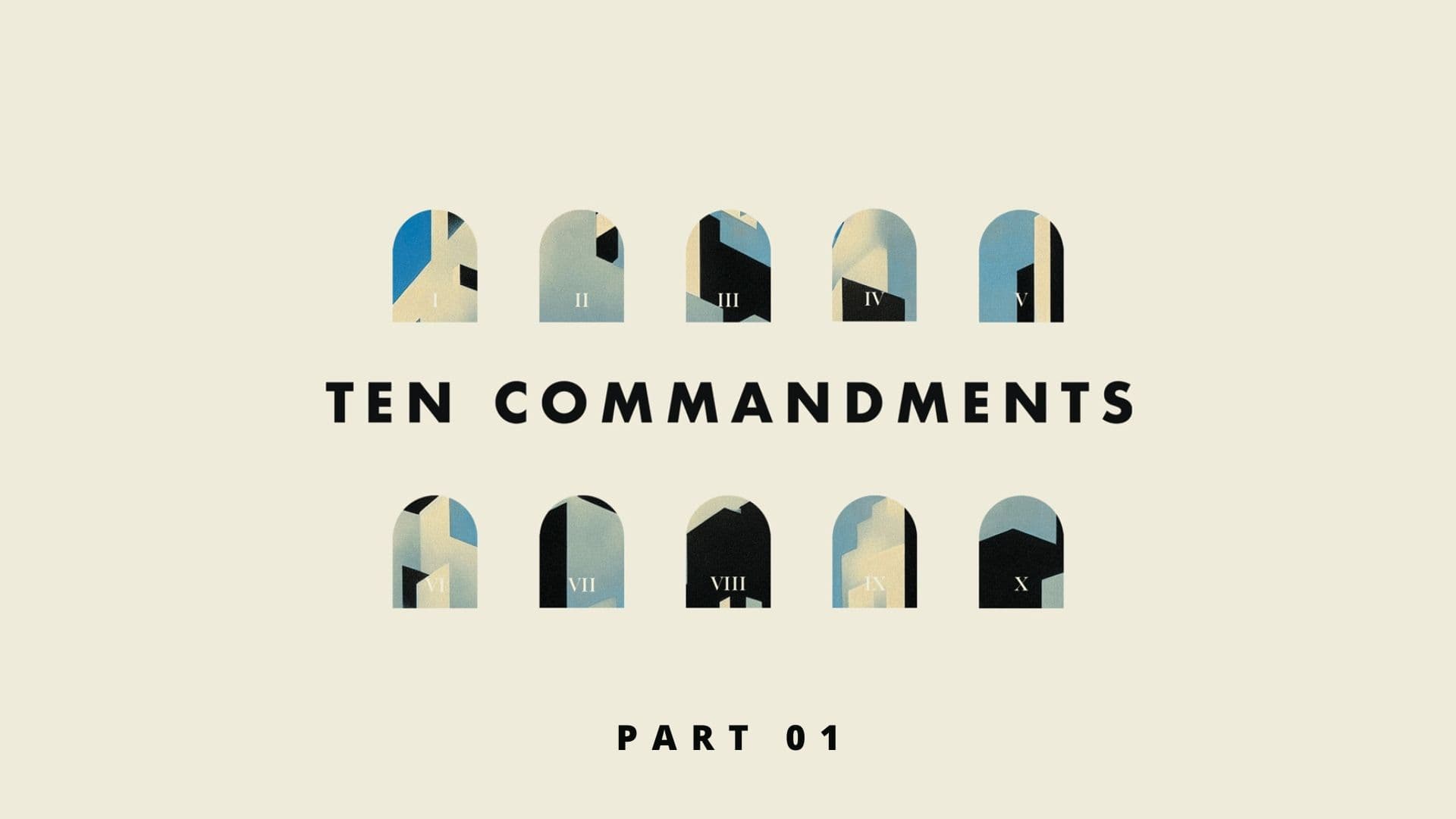 We cannot come to God unless He first changes us | The Ten Commandments - Part 01